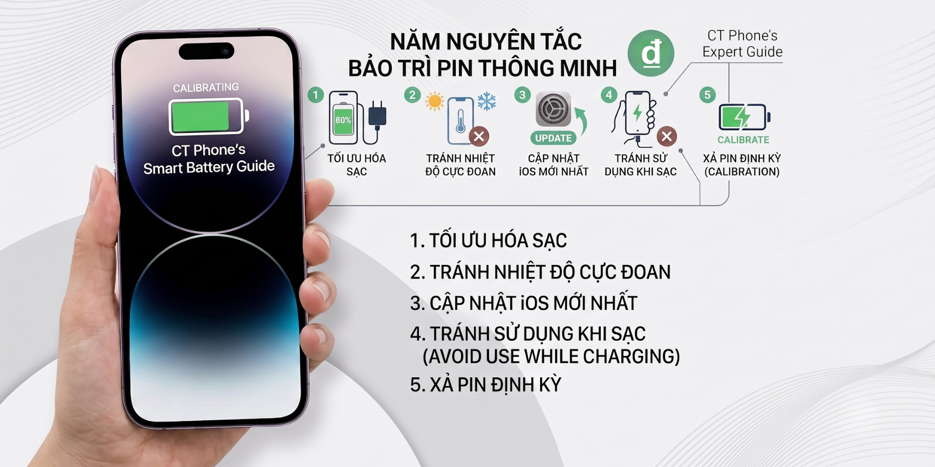 Cách dùng Điện Thoại Lâu Chai Pin